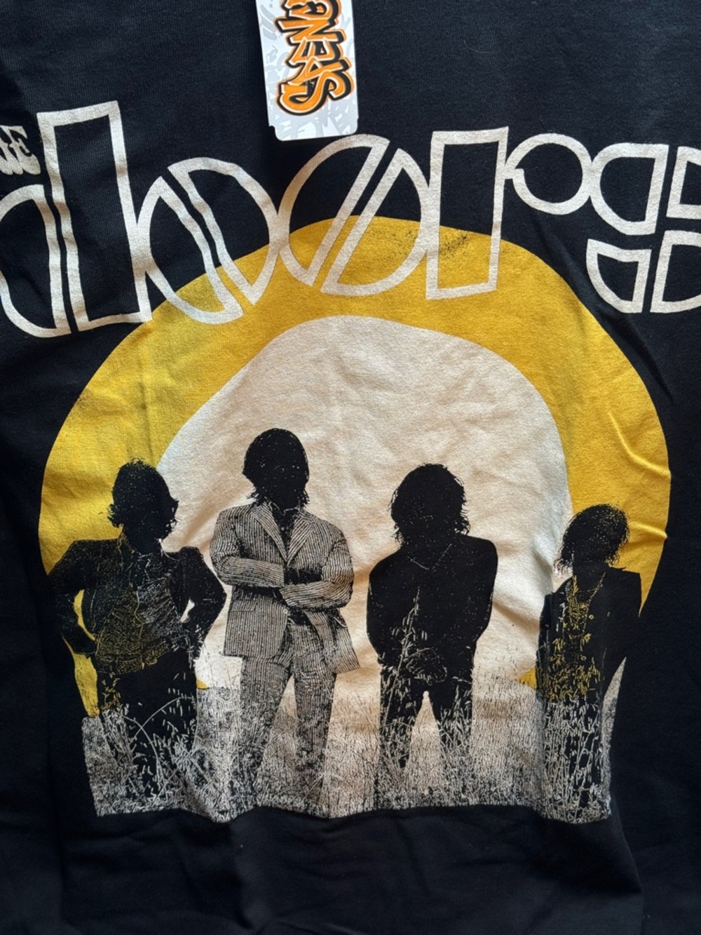The Doors Waiting For The Sun Unisex Adult Black Spensers T-Shirt Size Large New - Picture 2 of 6